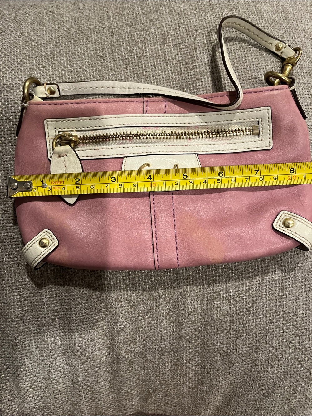 Coach leather purse  *please read description and look at pictures* - Picture 11 of 12